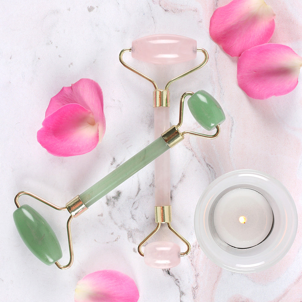 Aventurine Dual Ended Face Roller